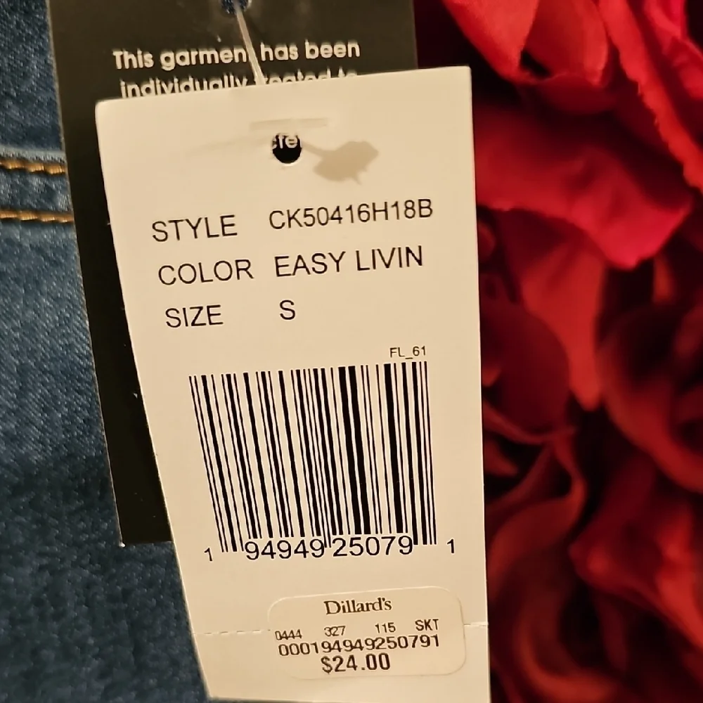 Celebrity Pink NWT Girls Blue Denim Skirt Size Small